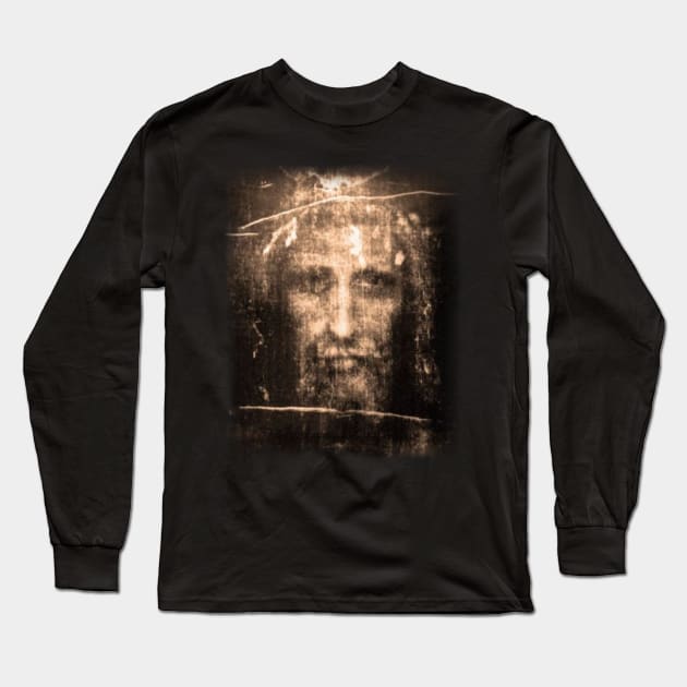 SHROUD OF TURIN Long Sleeve T-Shirt by Cult Classics